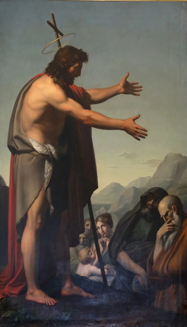 San Giovanni Battista predica nel deserto - Certosa, Firenze
